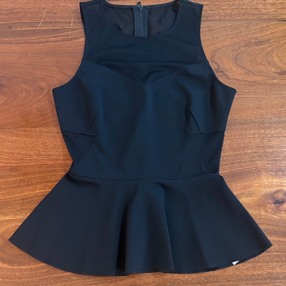 INTERMIX Black Sleeveless Top